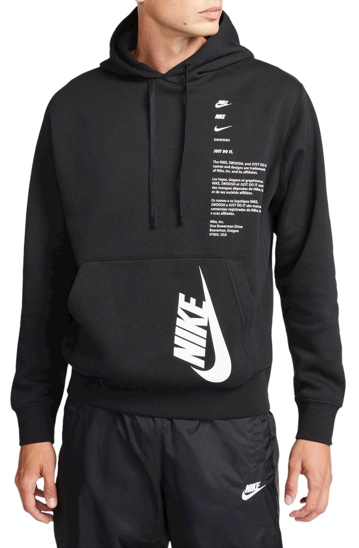 Áo Hoodie Chính Hãng - Nike Club Shoebox Pullover 