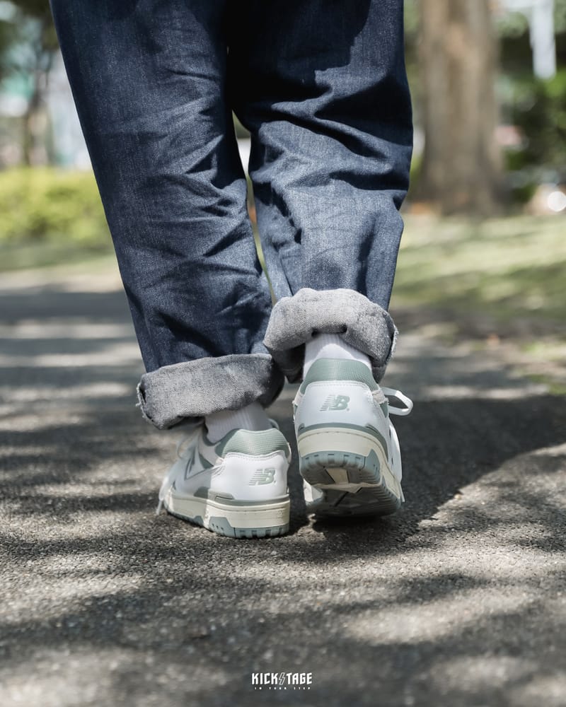 Giày Casual Chính Hãng - NewBalance 550 'White Vintage Mica Green' - BB550NED