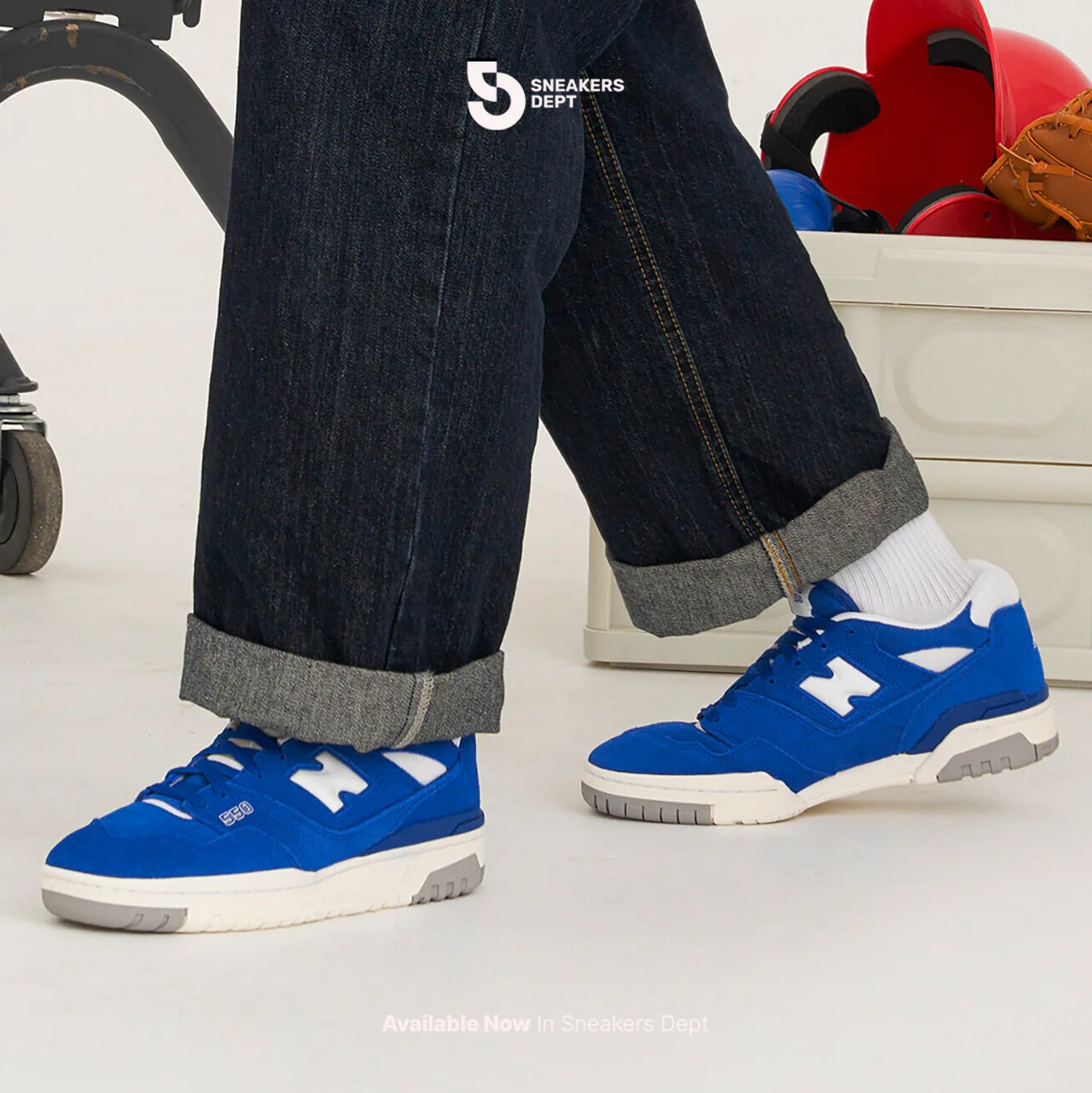 GIÀY CASUAL CHÍNH HÃNG - New Balance 550 'Suede Pack - Team Royal' - BB550VNA