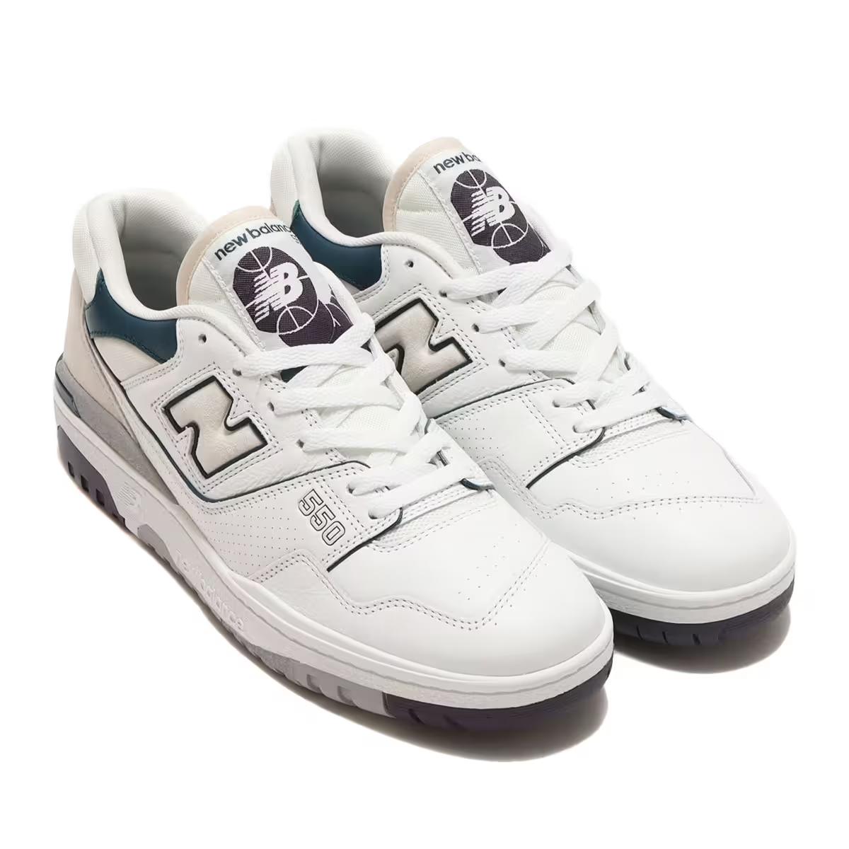 Giày Casual Chính Hãng - NewBalance 550 'White Purple Green' - BB550WCB