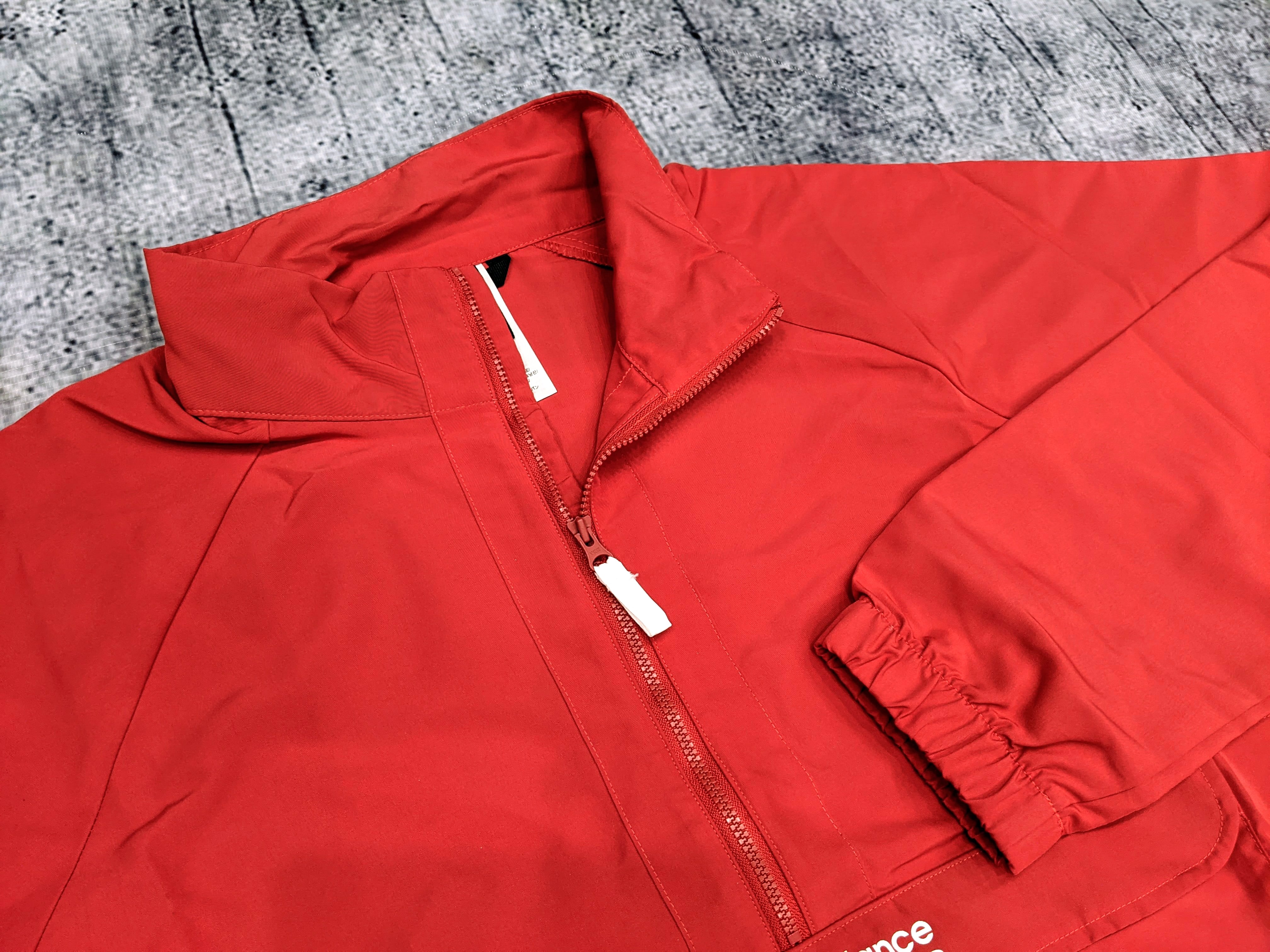 Áo Hoodie Gió New Balance Classic Casual Jacket 'Red'