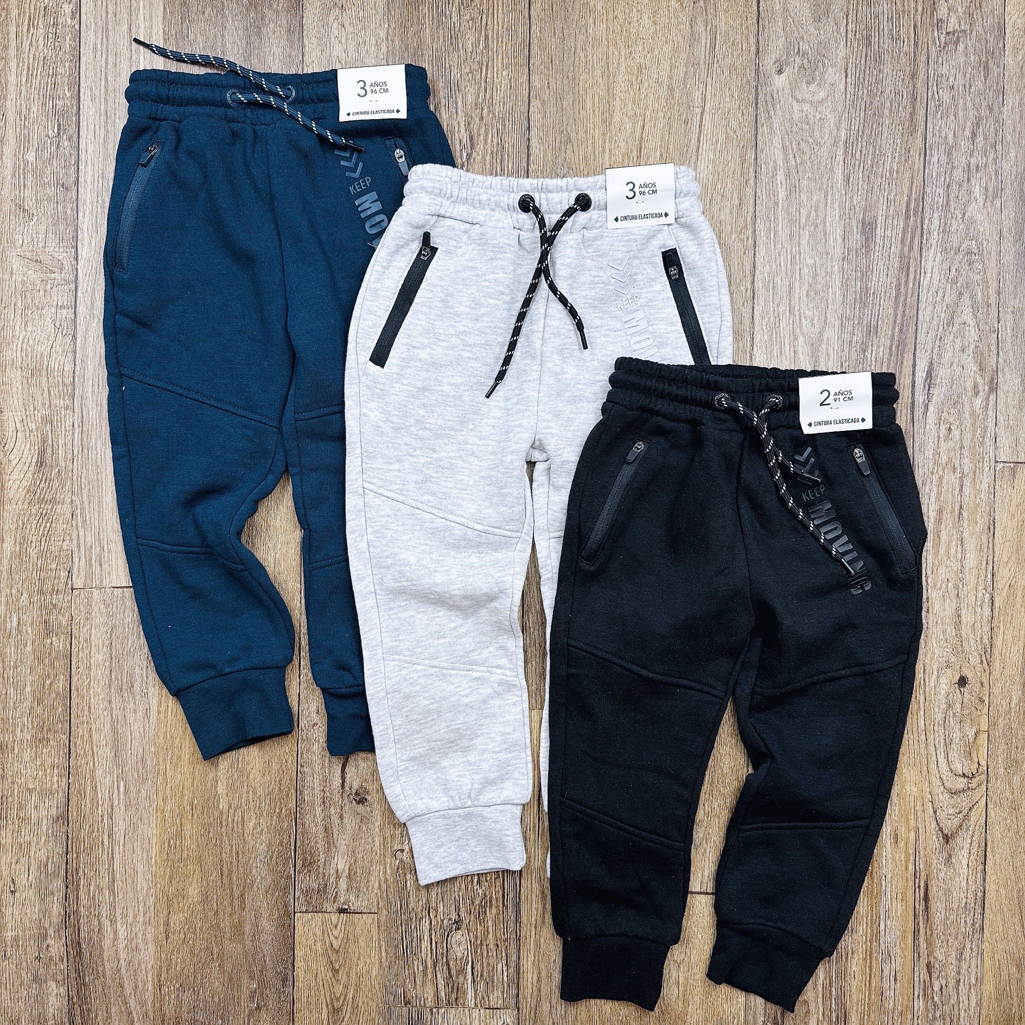Quần Trẻ Em - Yamp Boys Flannel Sweatpants 'Grey' - QYA-01