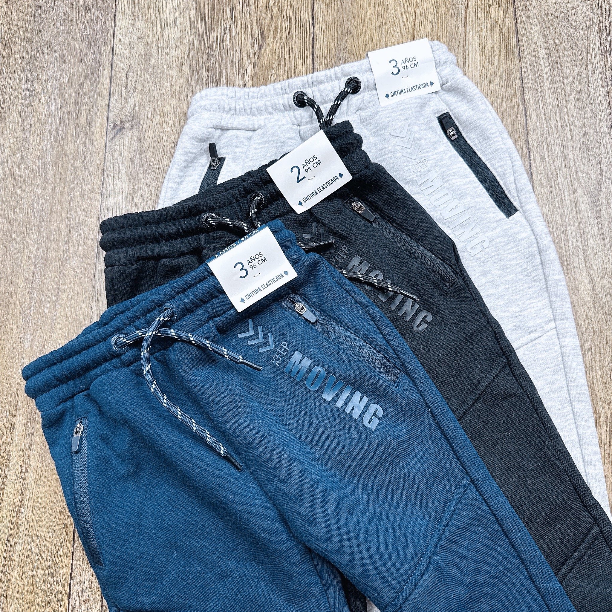 Quần Trẻ Em - Yamp Boys Flannel Sweatpants 'Grey' - QYA-01