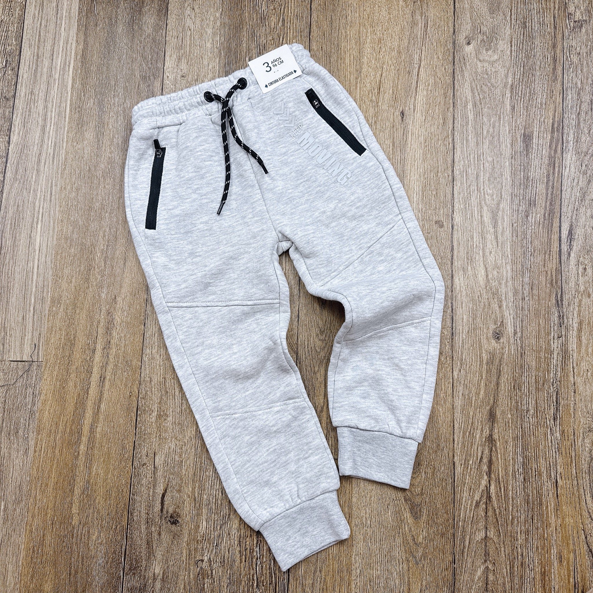 Quần Trẻ Em - Yamp Boys Flannel Sweatpants 'Grey' - QYA-01