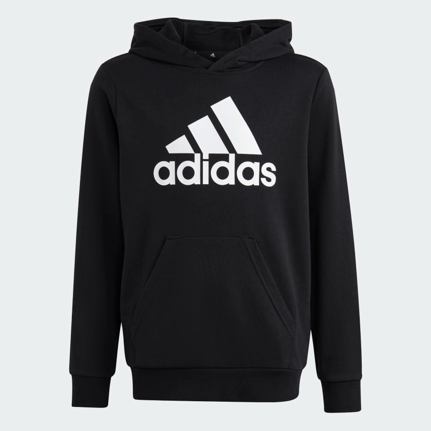 Áo Hoodie Chính Hãng - adidas Big Logo Essentials Cotton ''Black'' -HR6380