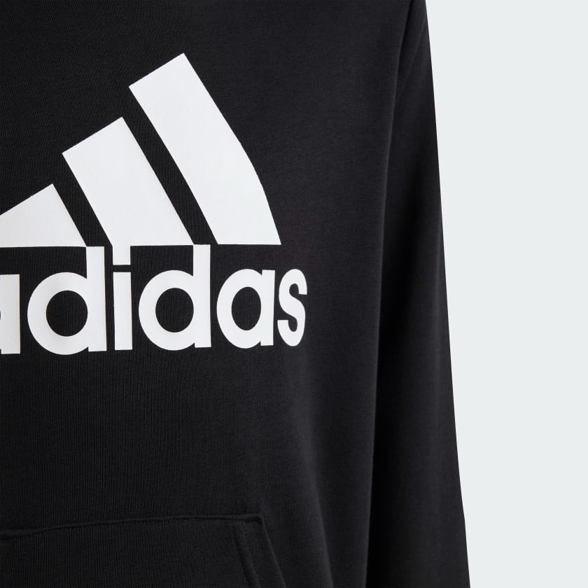 Áo Hoodie Chính Hãng - adidas Big Logo Essentials Cotton ''Black'' -HR6380