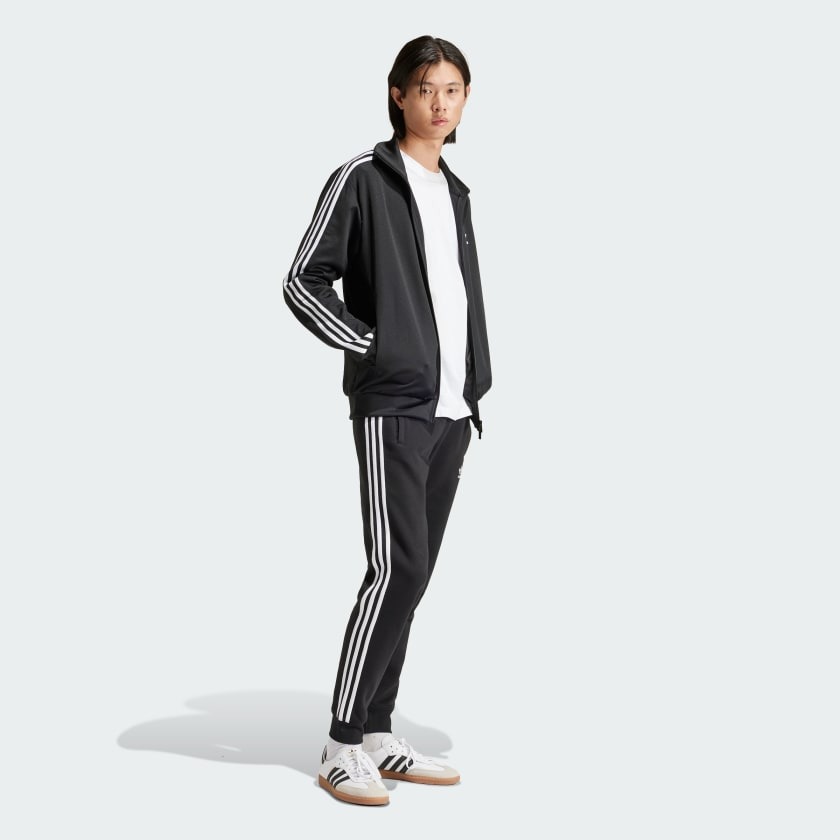 Áo Khoác Chính Hãng -  Adidas Adicolor Classics Firebird Track Top 'Black' - IY8077