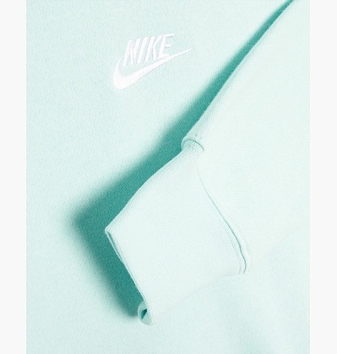 Áo Hoodie Chính Hãng - Áo Nike Nỉ Bông Club Freece Pullover ''Mint'' - BV2654-346