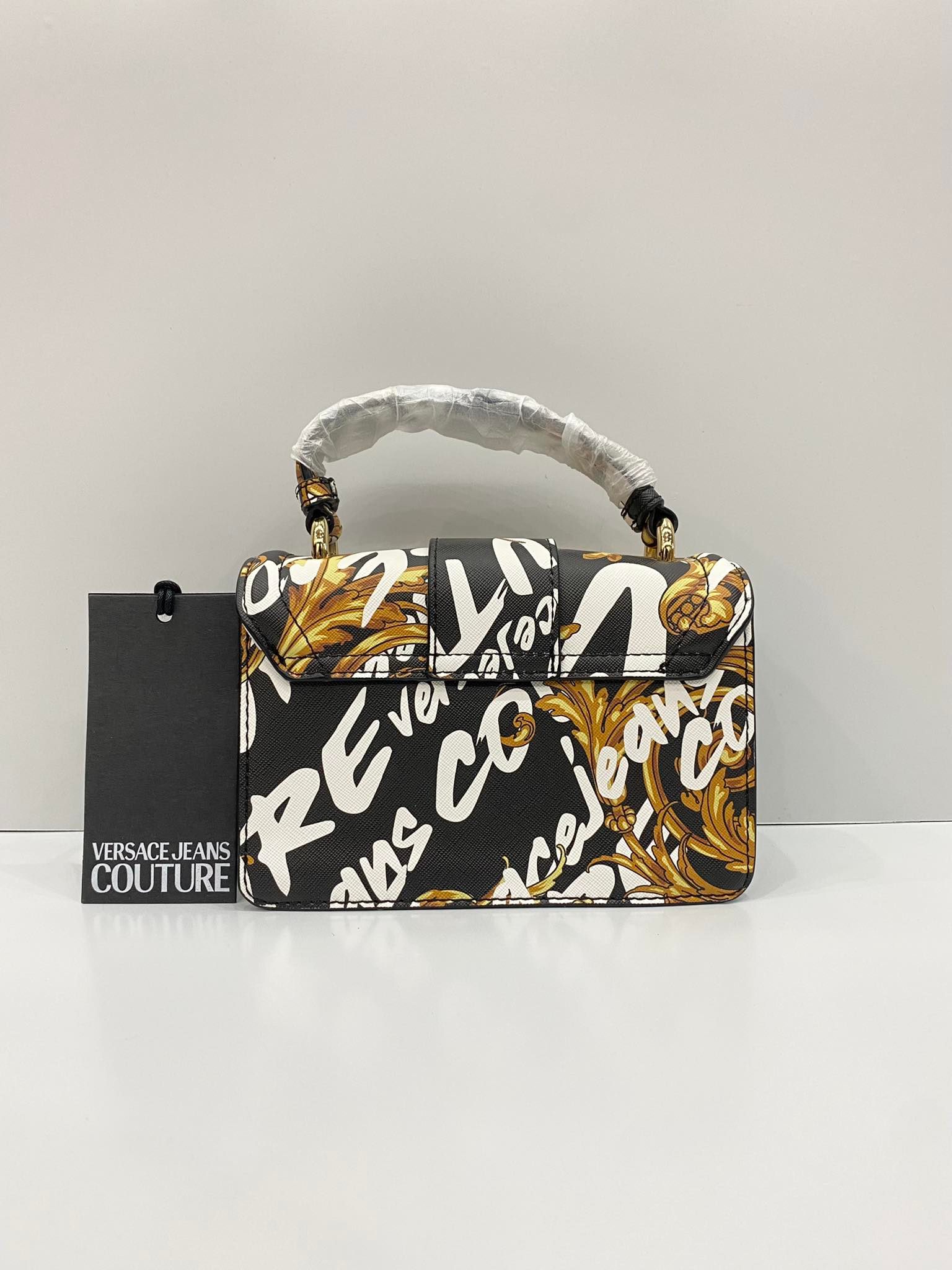 PHỤ KIỆN CHÍNH HÃNG - Túi Nữ Versace Jeans Couture Printed Saffiano - 73VA4BE6-ZS414