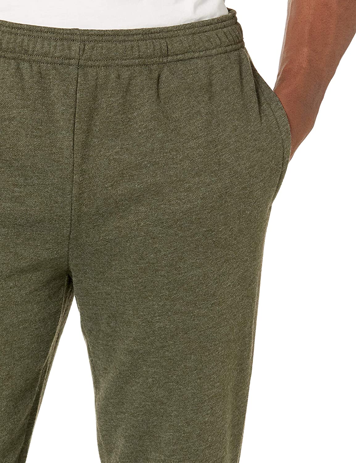 Quần Dài Chính Hãng -Amazon Essentials Men's Fleece Jogger Pant ''Olive'' - AMAP-051