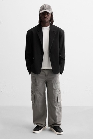 Giày Casual Chính Hãng - Zara Men's Black Platform - 2247-620-800