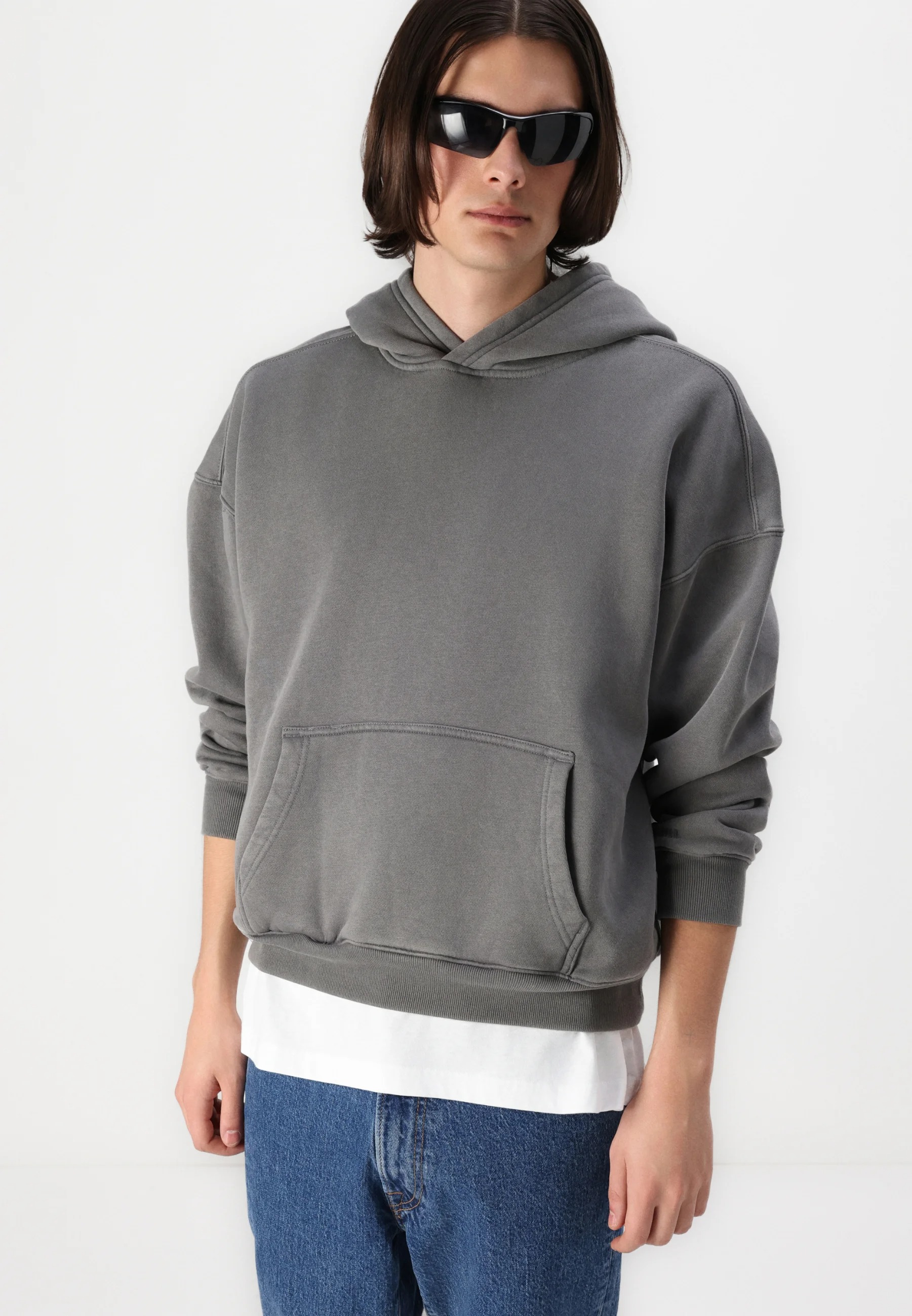 Áo Hoodie Chính Hãng - Hollister Boxy Hoodie 