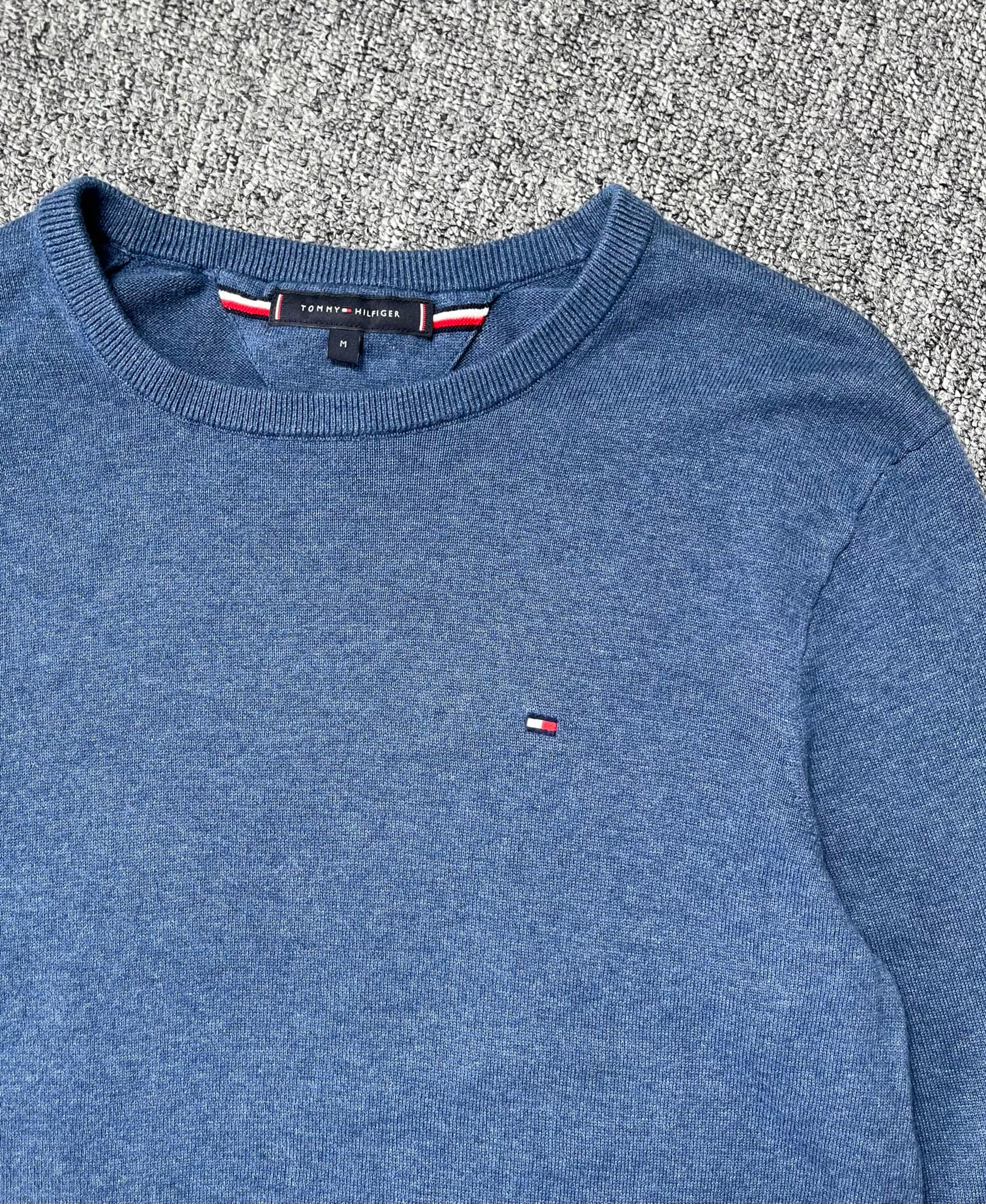 Áo Sweater Chính Hãng Áo Len Tommy Hilfiger 'Navy' 78J8320-463