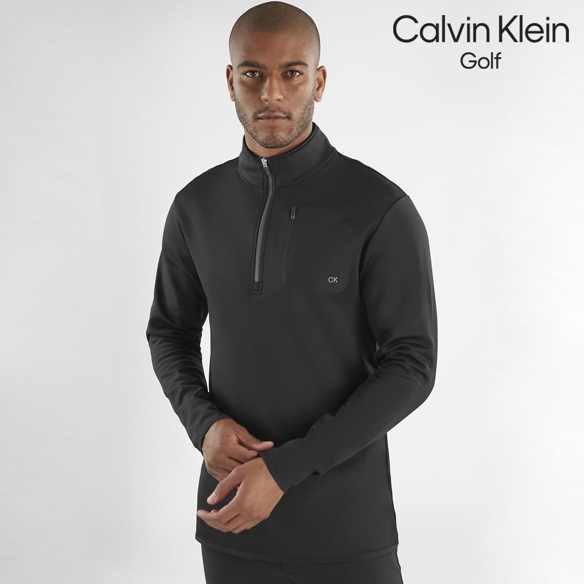 Áo Sweater Chính Hãng - Calvin Klein Golf Delta Half Zip 