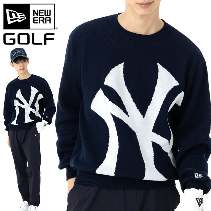 Áo Sweater Chính Hãng - Newera NY Golf KNIT Unisex Japan Genuine 2024 '' Navy'' - 13762715