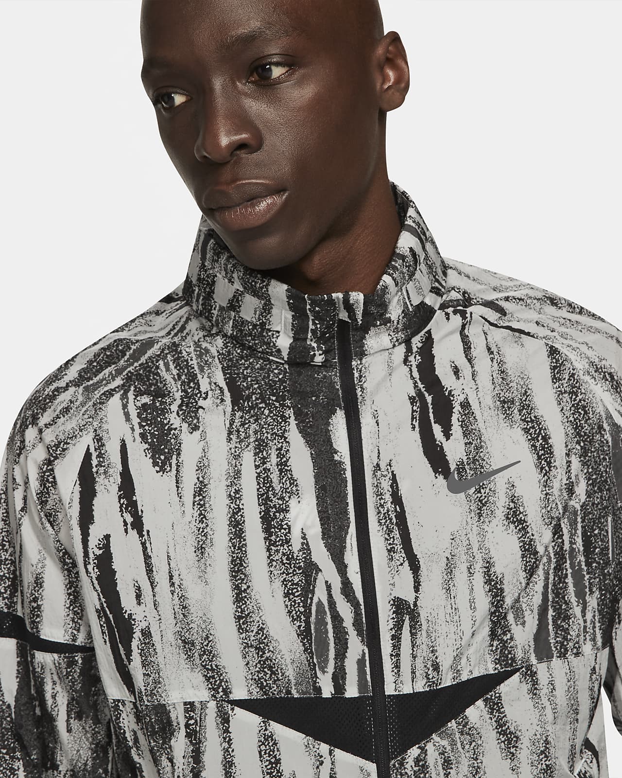 Áo Khoác Chính Hãng - Nike Windrunner Wild Run Printed Running Jacket 