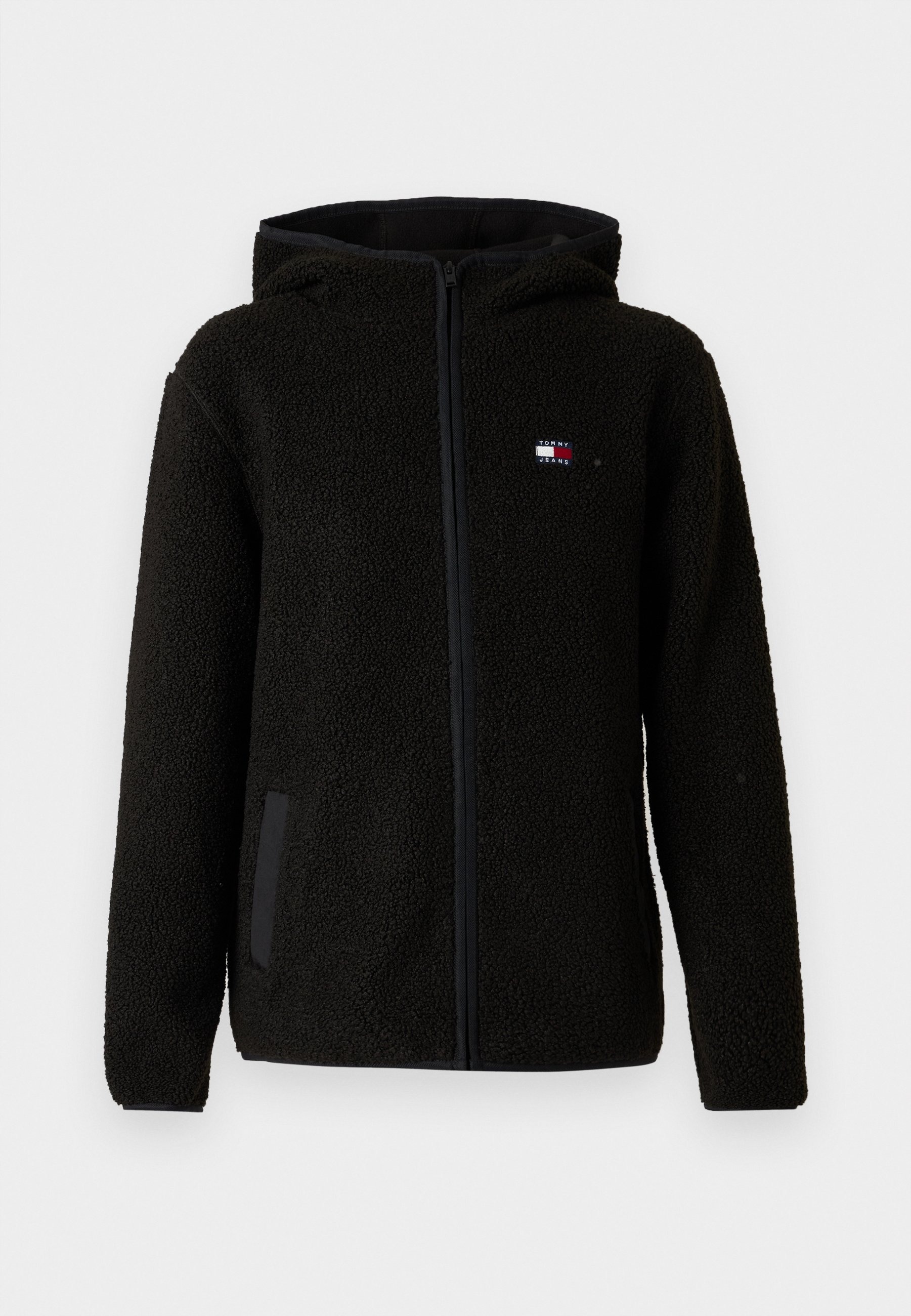 Áo Khoác Phao Chính Hãng - Tommy Hilfiger BADGE ZIP UNISEX Fleece jacket 