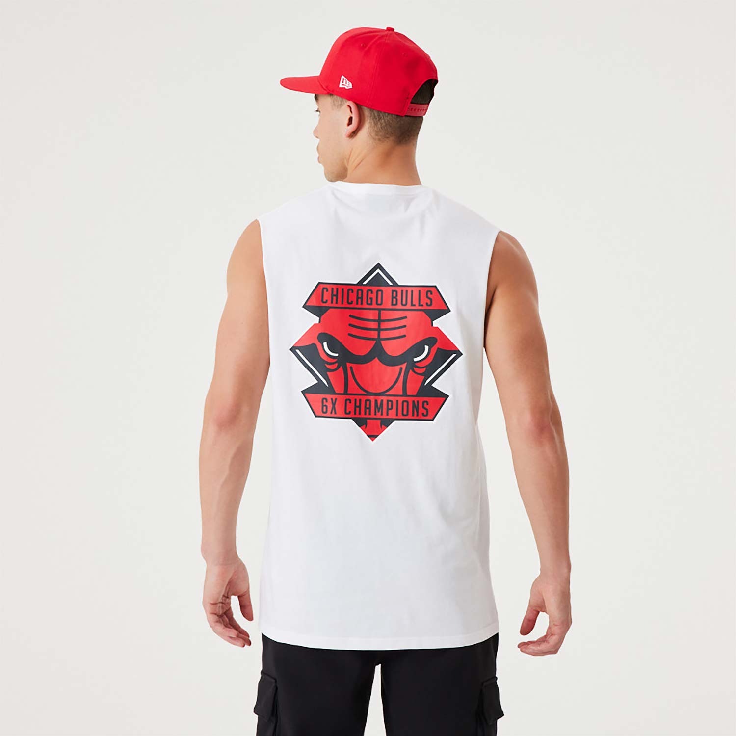 Áo 3 lỗ Newera Chicago Bulls NBA 6x Championship - 60332286 - Quyetsneaker