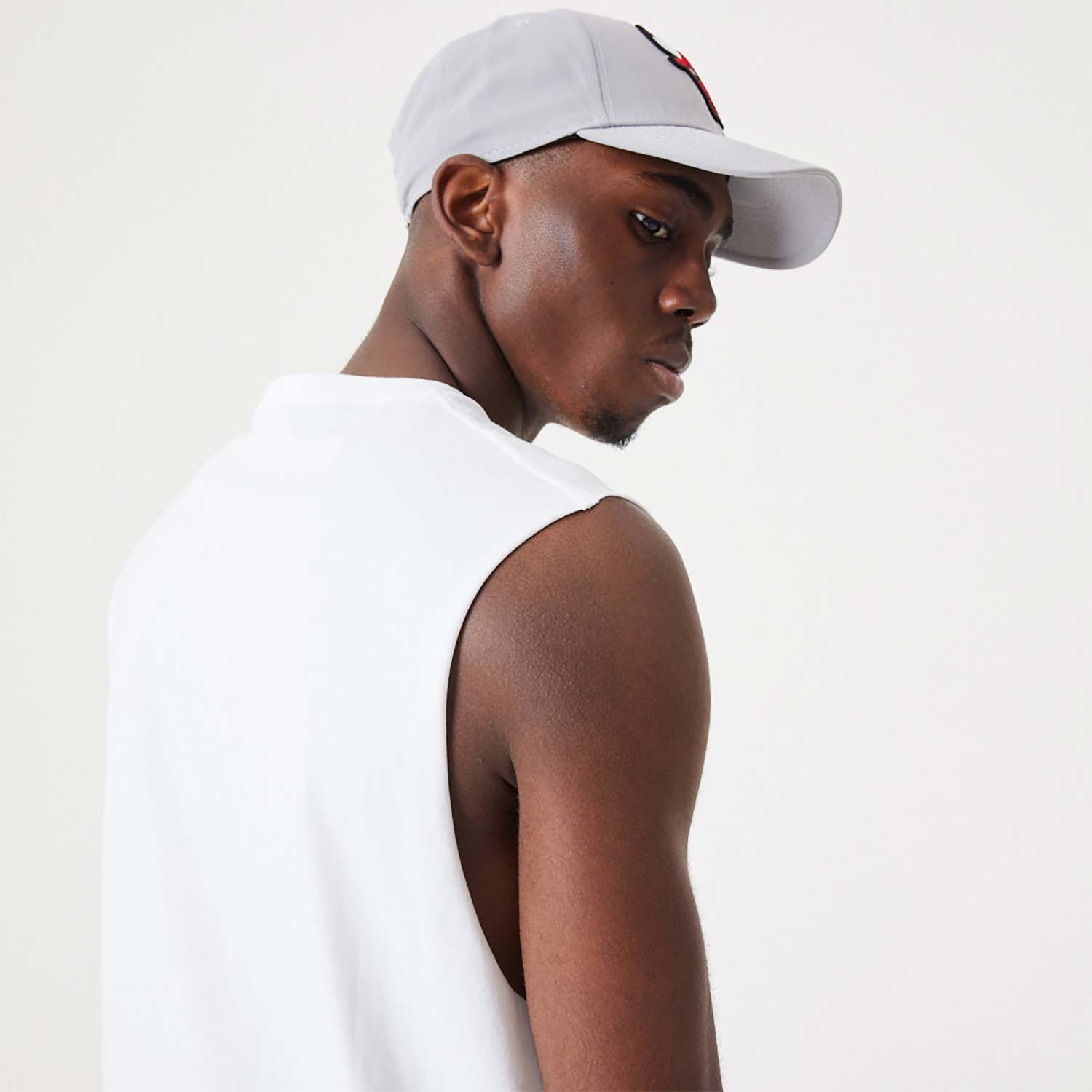 Áo 3 lỗ Newera Chicago Bulls Tank Top 'White' - 60332210 - Quyetsneaker