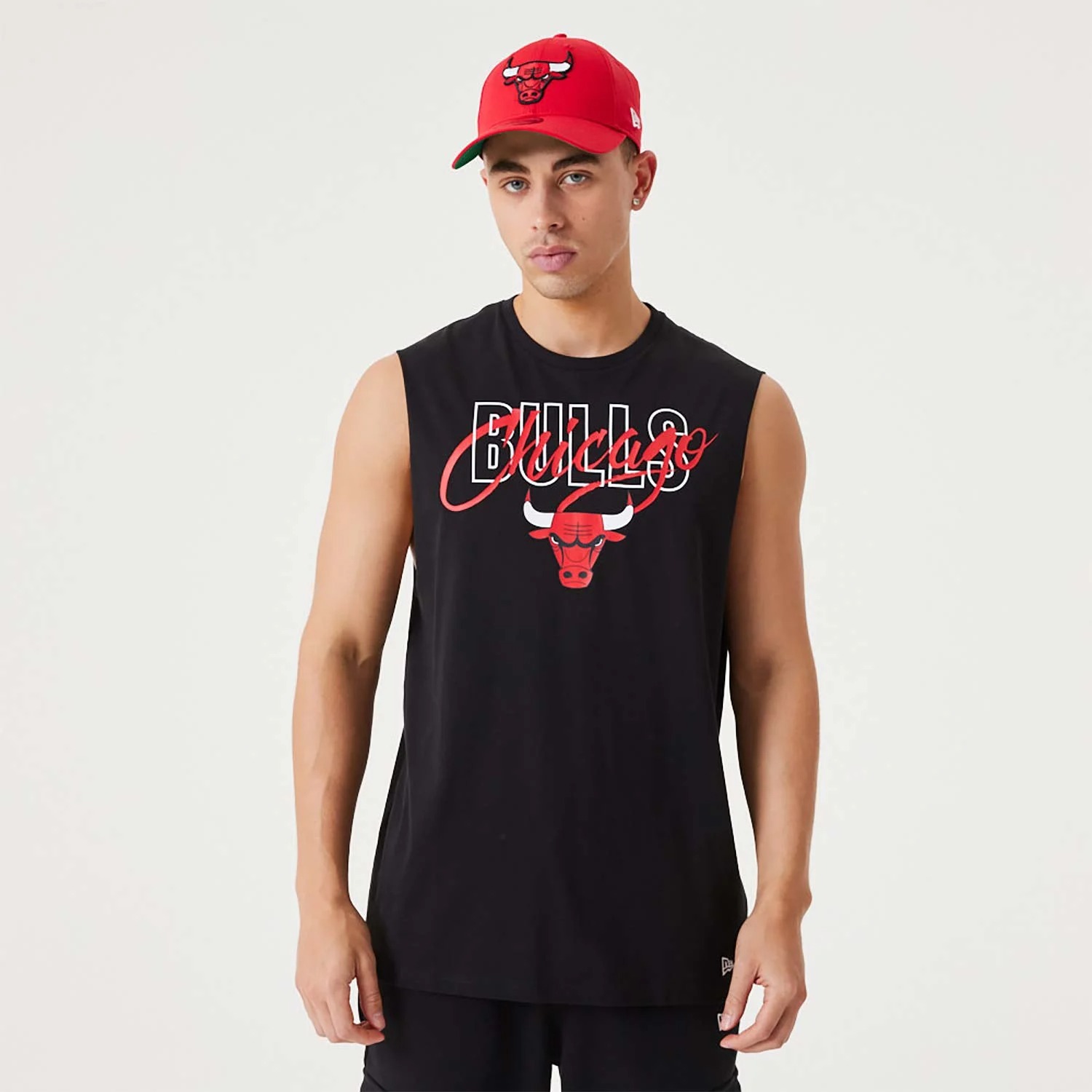 Áo 3 lỗ Newera Chicago Bulls'Black'- 60332198 - Quyetsneaker