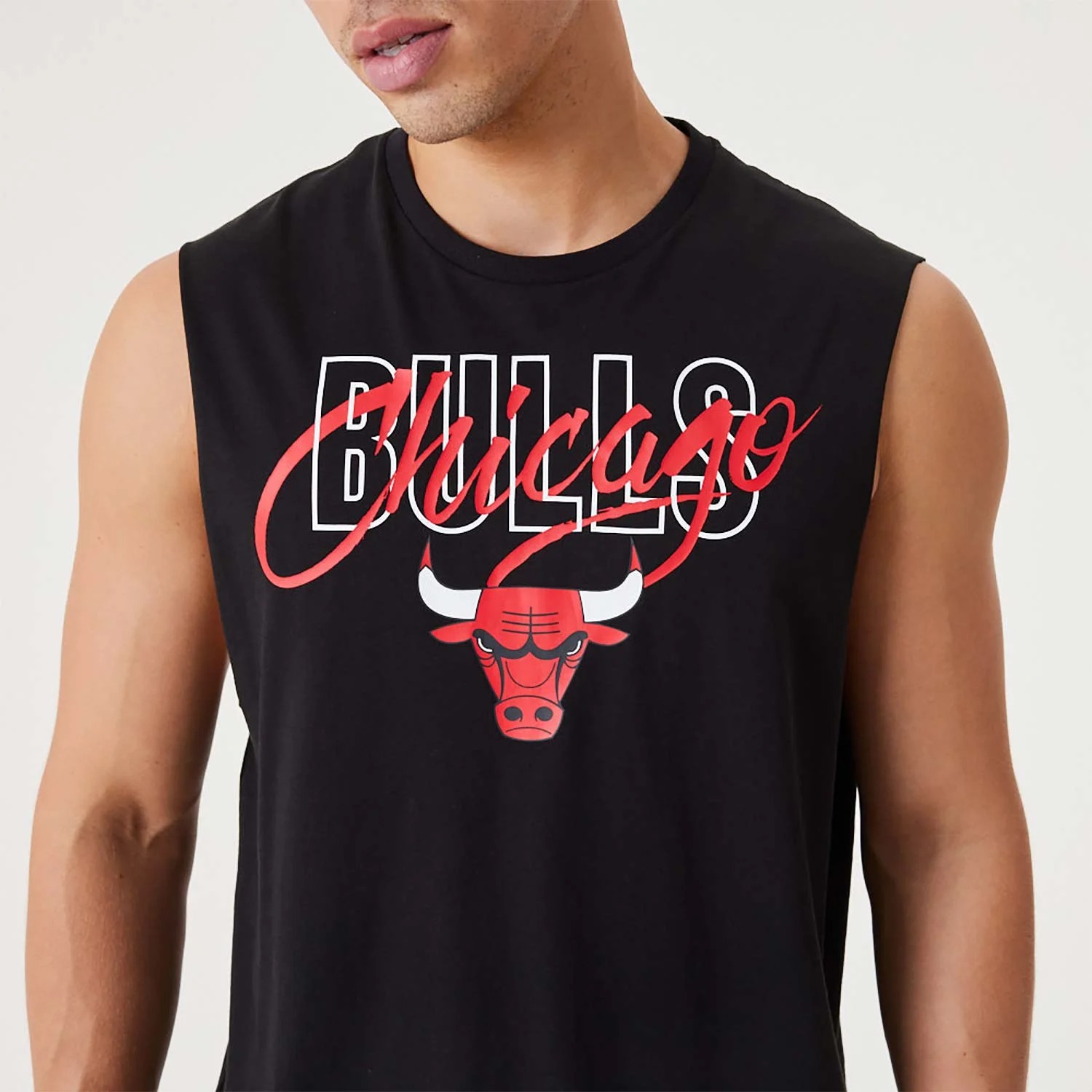 Áo 3 lỗ Newera Chicago Bulls'Black'- 60332198 - Quyetsneaker