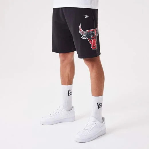 QUẦN SHORT - New Era Men's Chicago Bulls NBA Team Logo Shorts - 60332213 Quyetsneaker