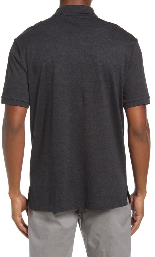 Áo Polo Chính Hãng - Polo RalPh LauRen Classic Fit Xám Logo Vàng - TPX-060