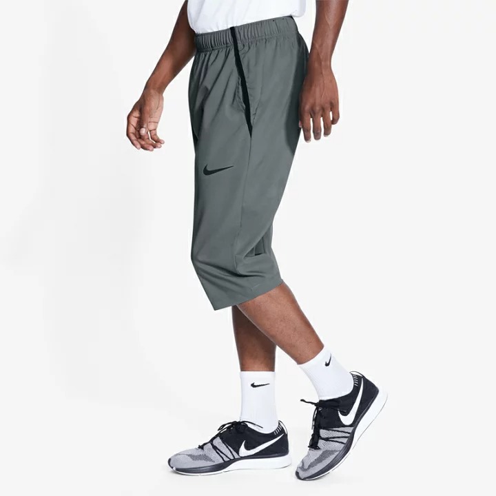 Quần Short Lửng - Nike Woven 3/4 3.0 Training Dark Grey