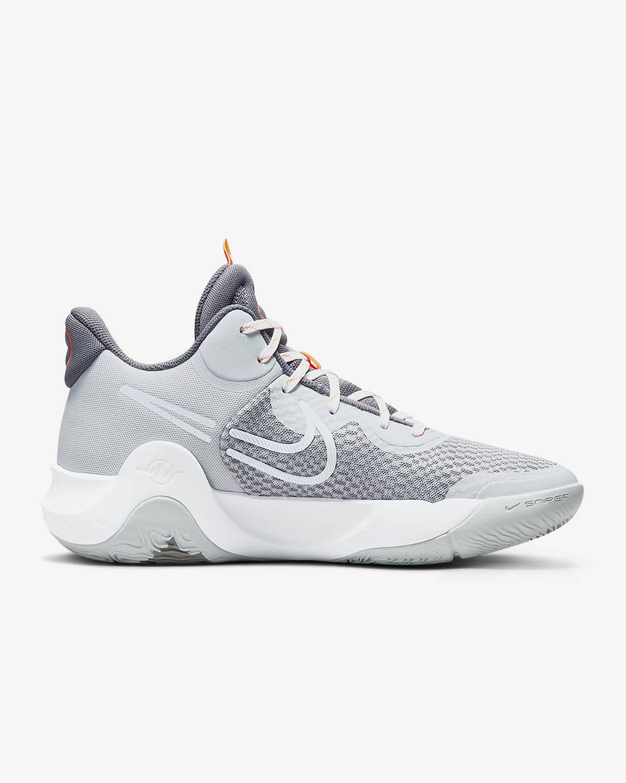 Giày Bóng Rổ Chính Hãng Nike KD Trey 5 IX Pure Platinum - CW3402-011