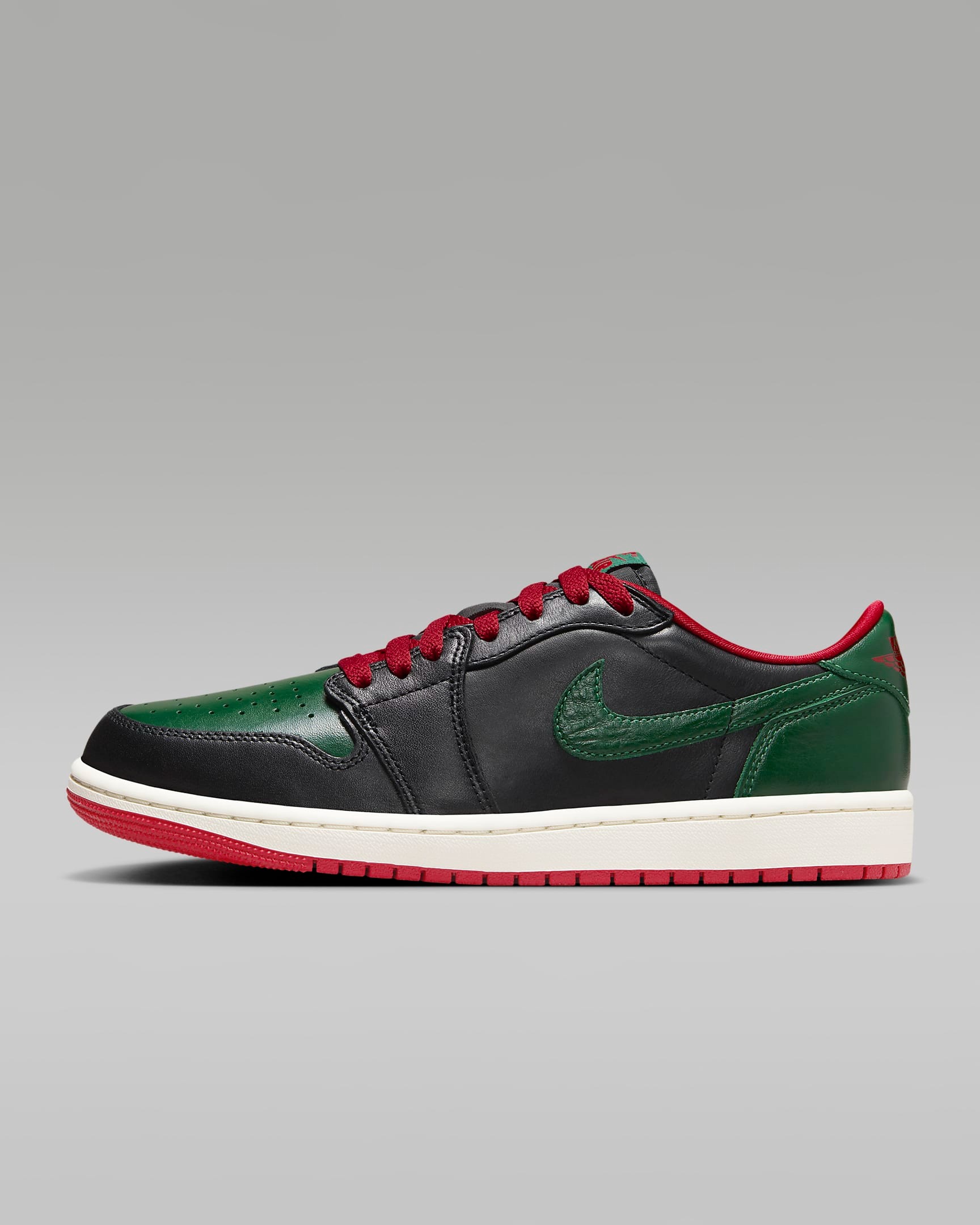 Giày Casual Chính Hãng - Nike Air Jordan 1 Retro Low OG “Black Gorge Green” - CZ0775-036