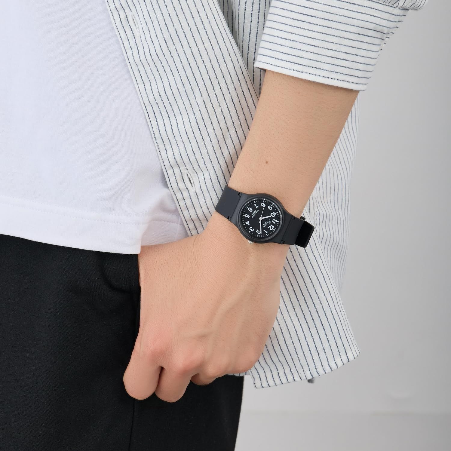 Phụ Kiện Chính Hãng - Đồng hồ CITIZEN Q&Q Falcon 'Black' - VP46-854
