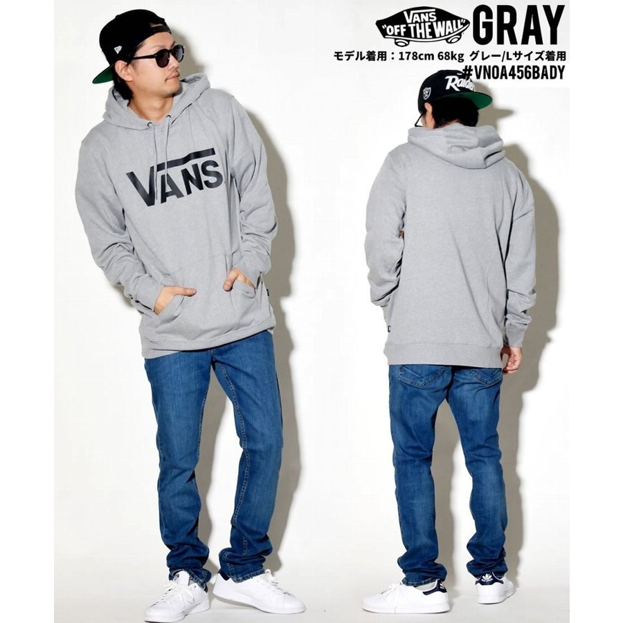 Áo Hoodie Nỉ Nam Vans Classic Pullover Hoodie - 'Grey' VNOA456BADY
