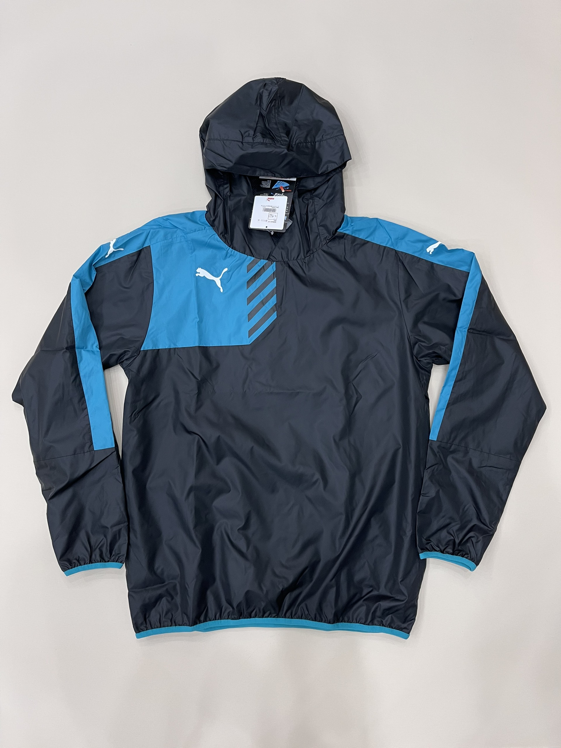 Áo Hoodie Gió Nam Puma Men's ''Black/Blue'' - 920432-01