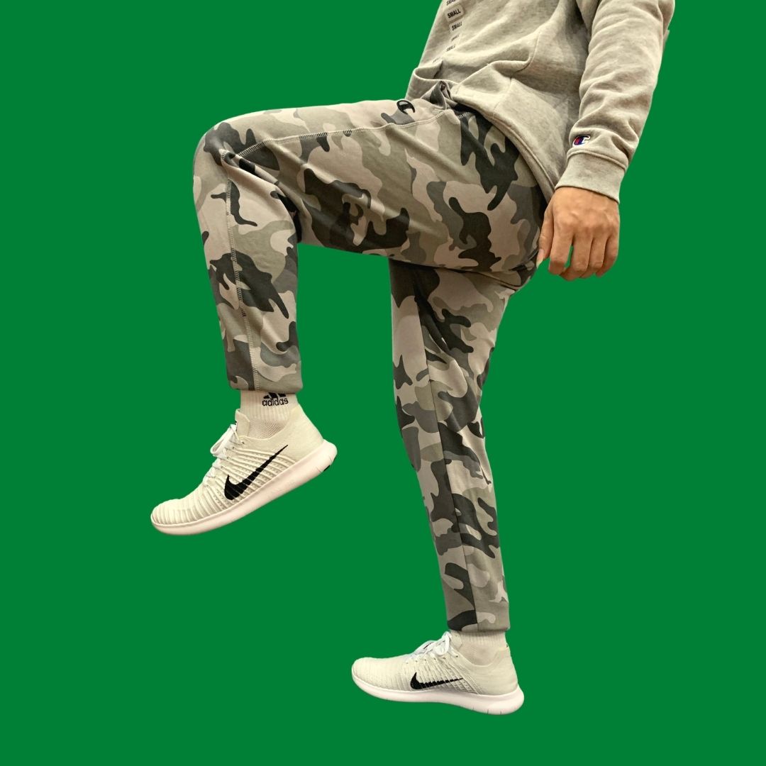 QUẦN DÀI CHÍNH HÃNG - Champion Jogger Camo Grey - QCC-060