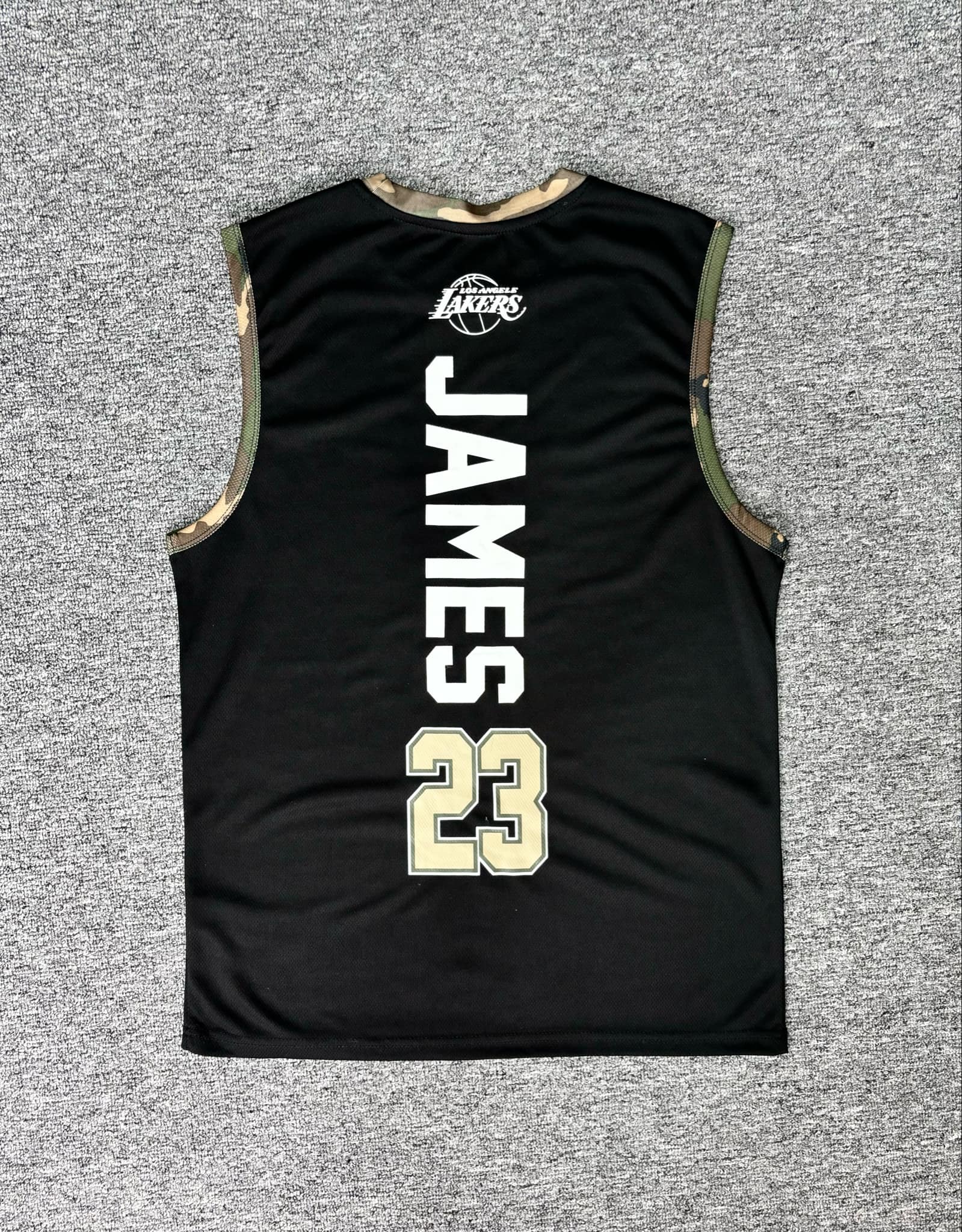 Áo Tshirts Chính Hãng - Áo 3 Lỗ NBA Los Angeles Laker - TNB45-010