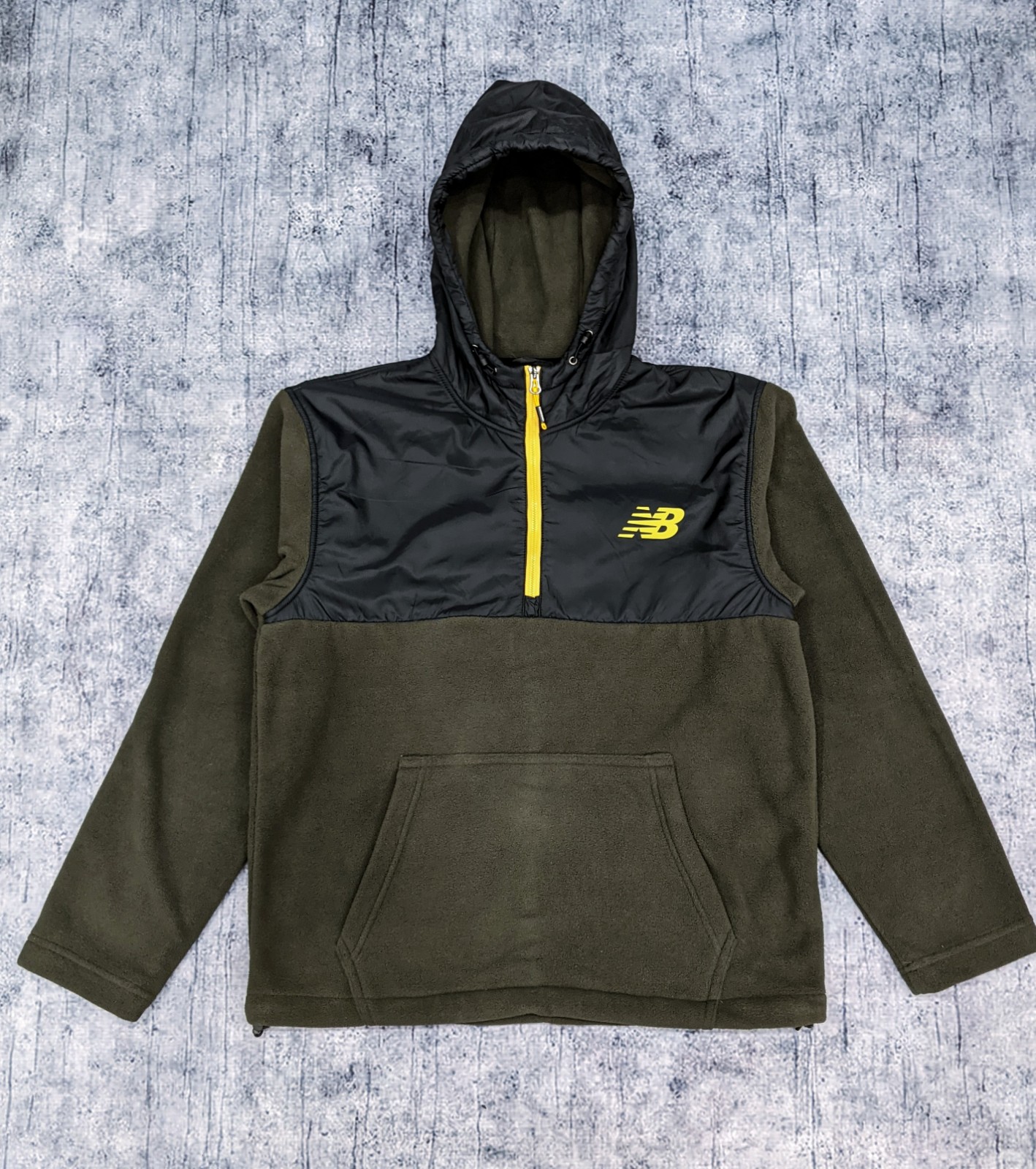 Áo Hoodie Nỉ Bông New Balance 1/2 Zip Fleece Hoodie - HN020