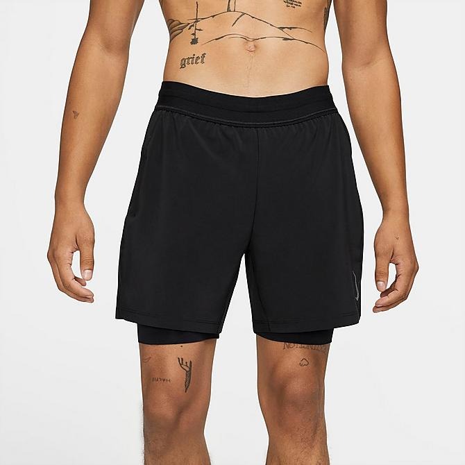 Quần Shorts - Nike Yoga Men's 2-in-1 'Black'