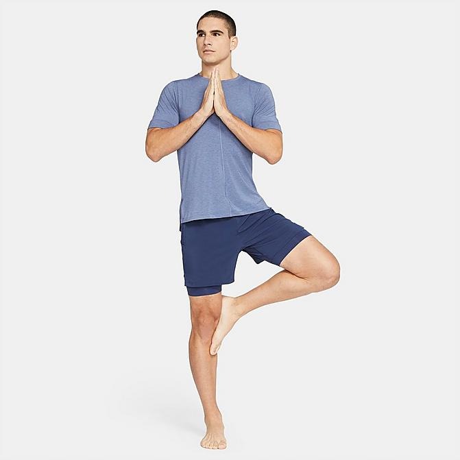 Quần Shorts - Nike Yoga Men's 2-in-1 'Navy'