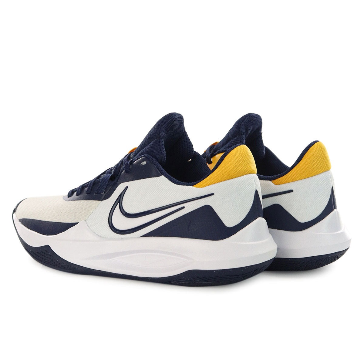 Giày Bóng Rổ Chính Hãng Nike Precision 6 'White Midnight Navy' - DD9535-101