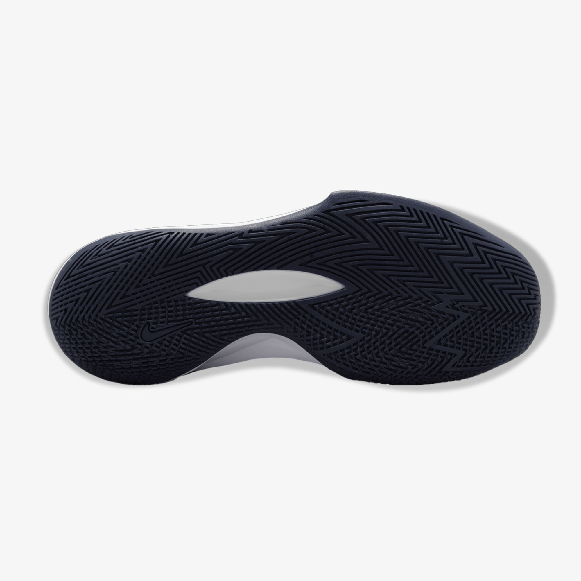 Giày Bóng Rổ Chính Hãng Nike Precision 6 'White Midnight Navy' - DD9535-101