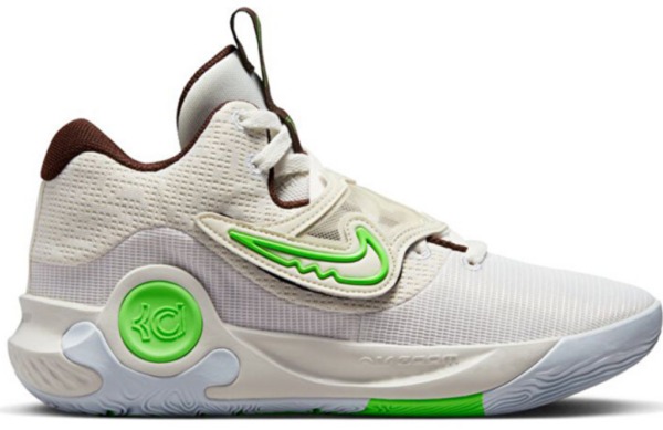 Giày Bóng Rổ Chính Hãng - Nike KD Trey 5 X ‘Wolf Grey Volt Crimson’ - DJ7554-014