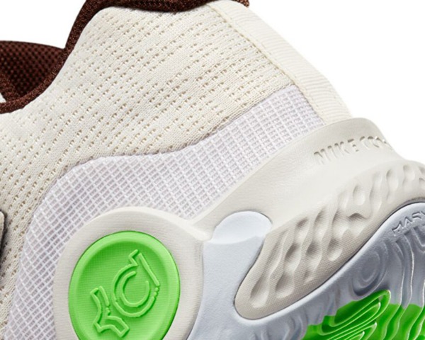 Giày Bóng Rổ Chính Hãng - Nike KD Trey 5 X ‘Wolf Grey Volt Crimson’ - DJ7554-014