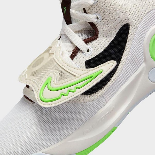 Giày Bóng Rổ Chính Hãng - Nike KD Trey 5 X ‘Wolf Grey Volt Crimson’ - DJ7554-014