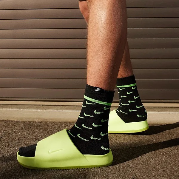 Dép Chính Hãng - Nike Calm Slide's 'Volt Green'  - FD4116-700