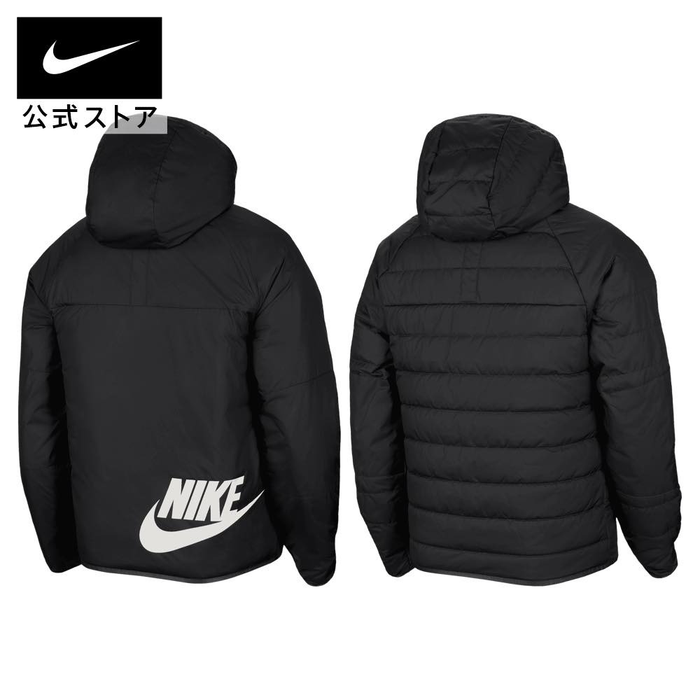 Áo Khoác Phao Chính Hãng - Nike Therma-Fit Legacy 2 Mặt 'Black' - DH2784- 010