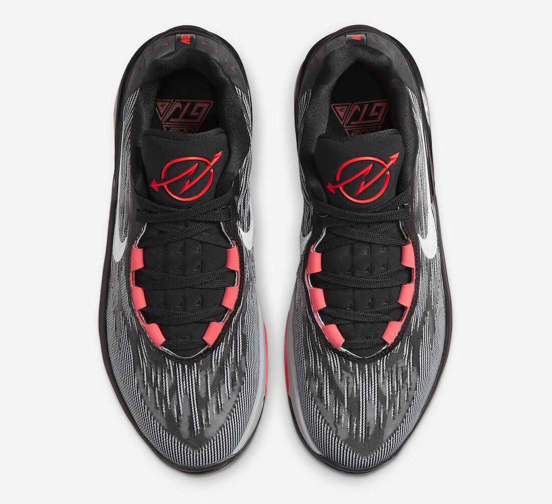 GIÀY BÓNG RỔ CHÍNH HÃNG NIKE - Air Zoom G.T. Cut 2 Basketball Shoe Black/Crimson - DJ6015-001