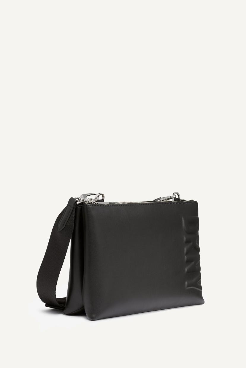 Phụ Kiện Chính Hãng - Túi Chéo DKNY Tinsley Crossbodies And Satchels Unisex Black- R41EZC45