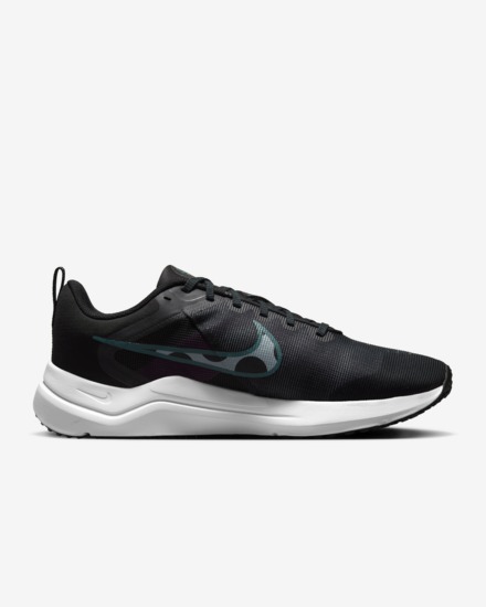 Giày Casual Chính Hãng - Nike Downshifter 12 'Black Light Silver' - DD9293-010
