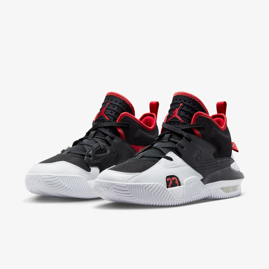 Giày Bóng Rổ Chính Hãng - Nike Air Jordan Stay Loyal 2 'Black White Gym Red' - DQ8401-061 Quyetsneaker