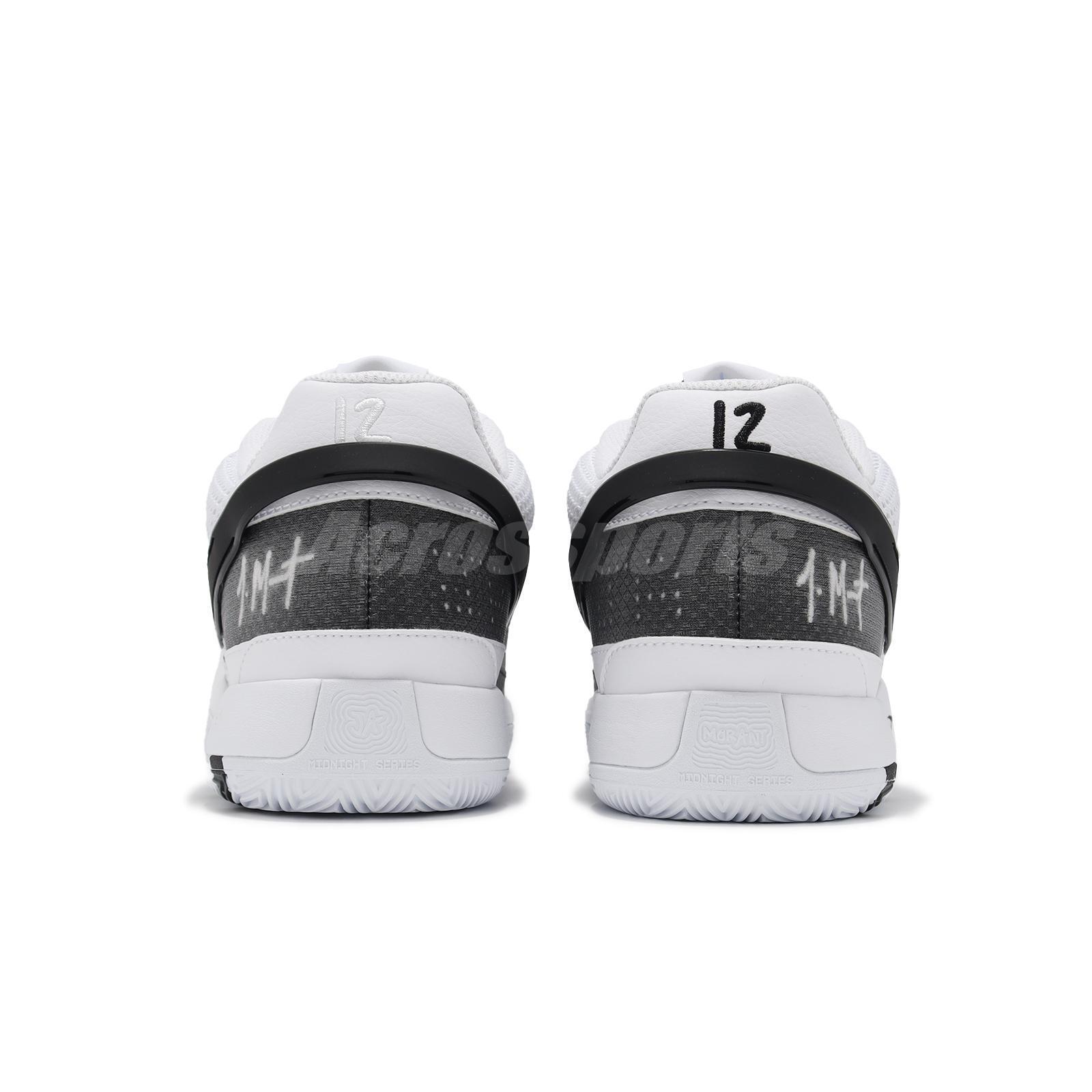 GIÀY BÓNG RỔ CHÍNH HÃNG - Nike JA 1 EP Scratch 2.0 White Black Men Ja Morant - DR8786-101